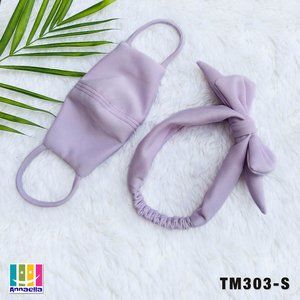 Annaella Headband / Turban & Face Mask Set, TM303S